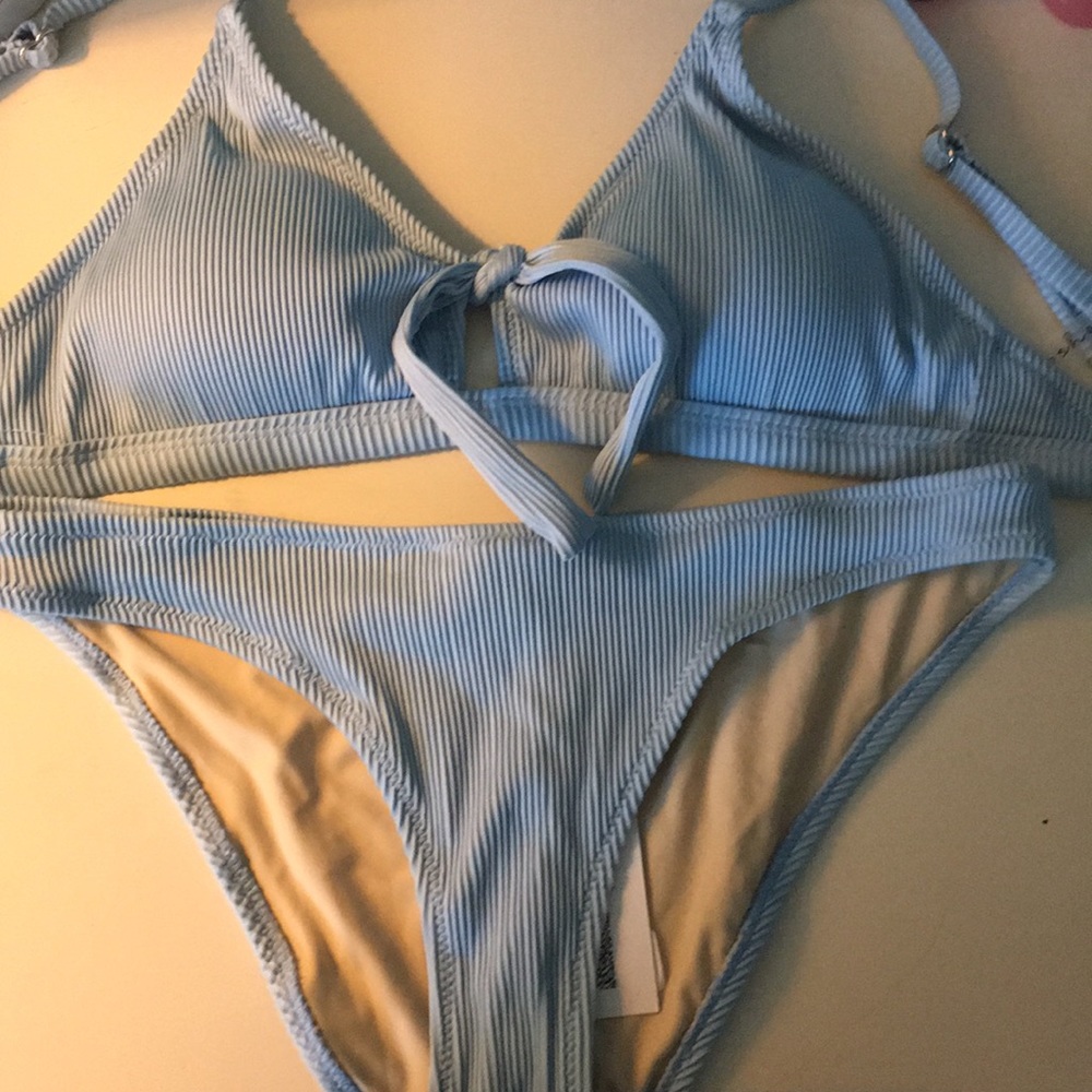 Cupshe blue swimsuit